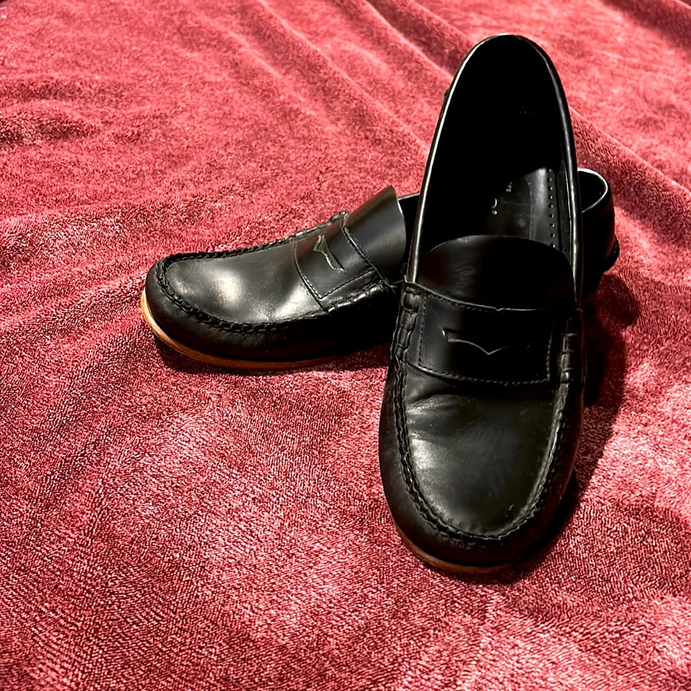 Black Sebago loafers